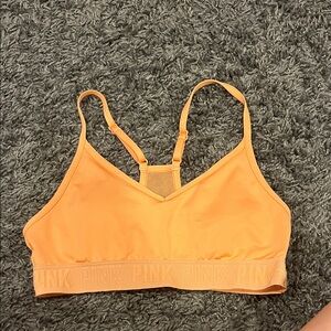 PINK Victoria's Secret Vibrant Orange Bralette